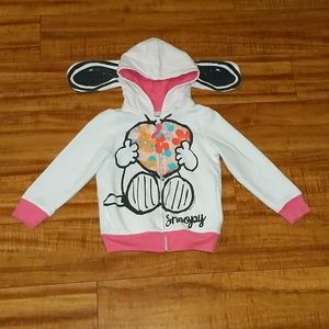 Girls Snoopy Sweater